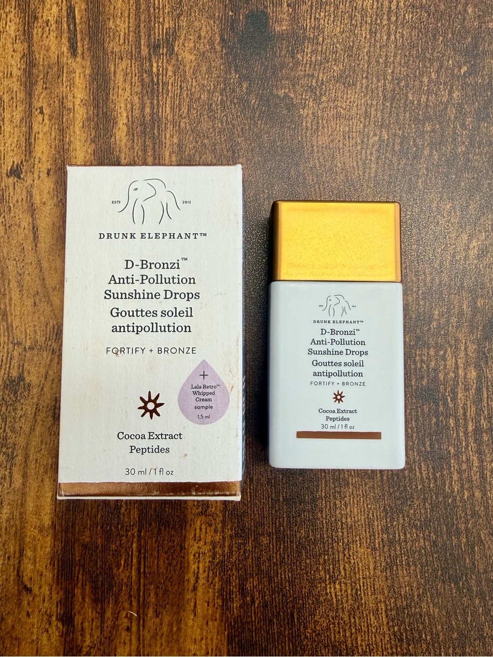 NEW Drunk Elephant - D-Bronzi Anti-Pollution Sunshine Drops 30mL / 1 Fl oz